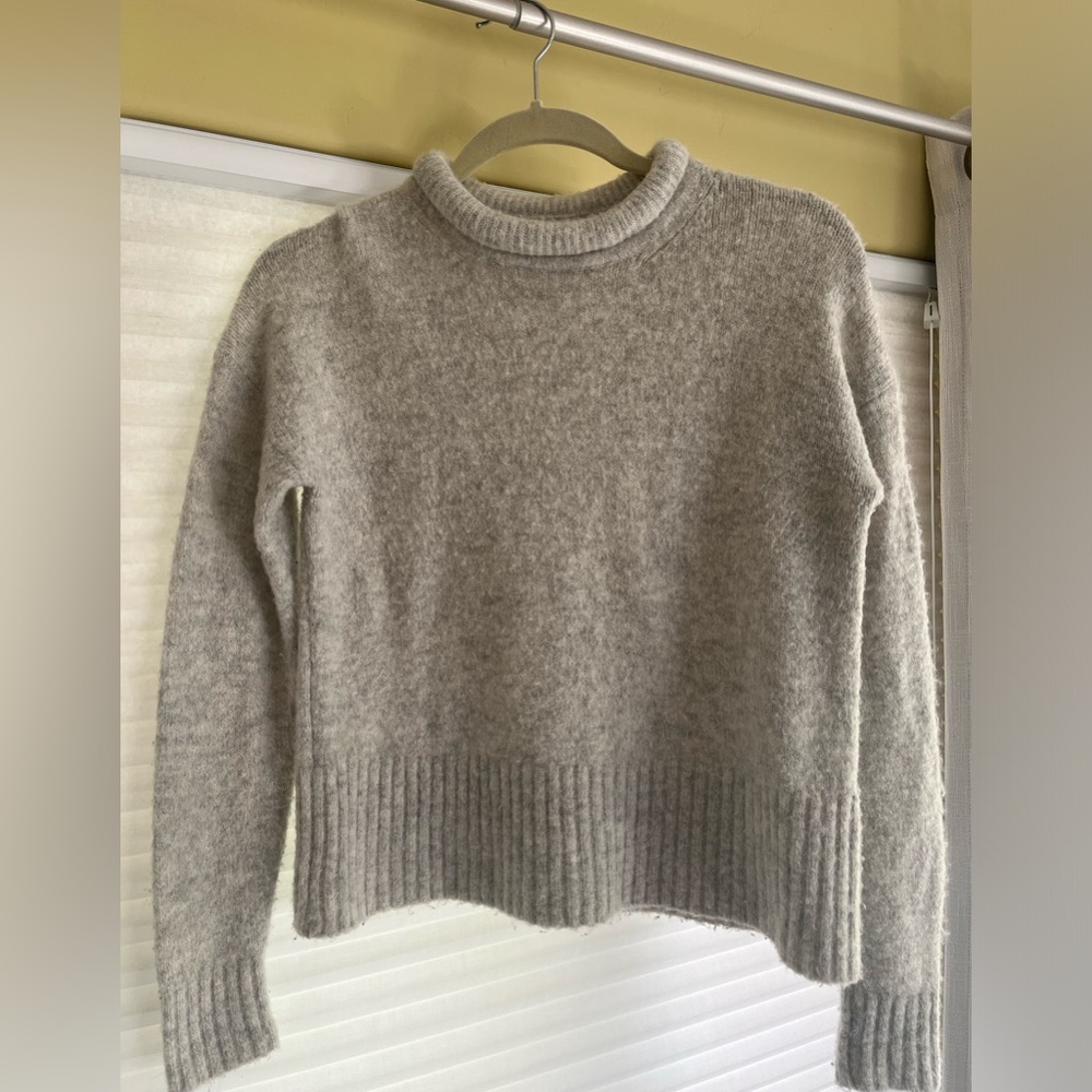 Wool Grey Madewell Sweater
